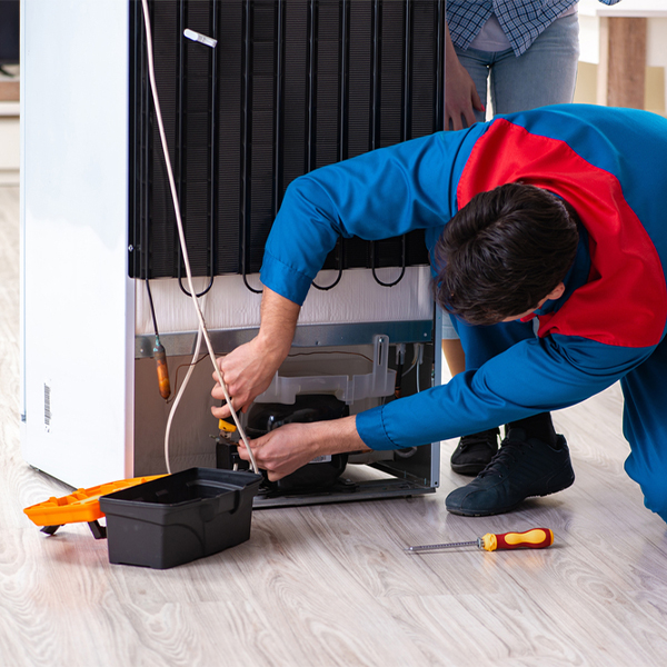 how much do you charge for refrigerator repair services in Holiday Shores